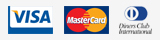 credit cards Visa and Mastercard