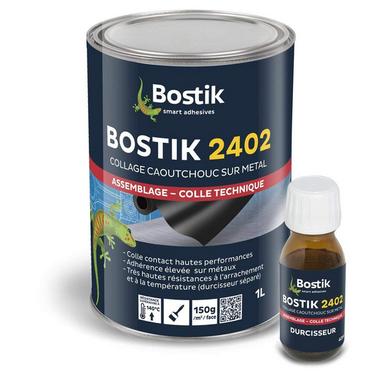 Bostik 2402 Cold Curing Adhesive System - Liter A+B Kit