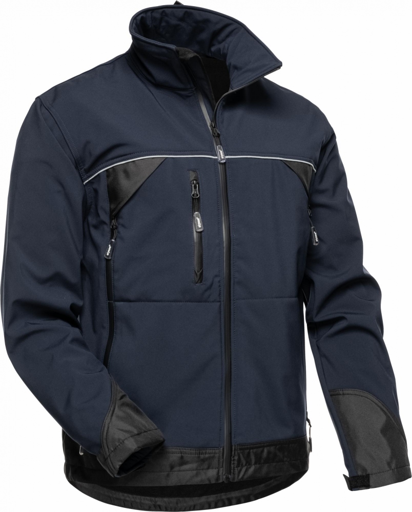 Dickies Waterproof Softshell Work Jacket Navy Sizes S-XXXXL Men's Coat