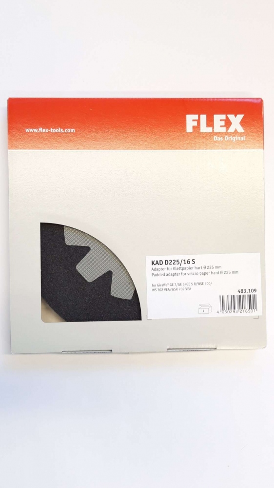 Flex KAD D225 / 16 Set adaptateur Velcro