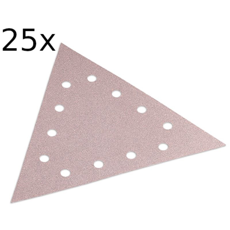 FLEX Papier abrasif velcro Selectflex, Triangulaire 300 x 250 mm