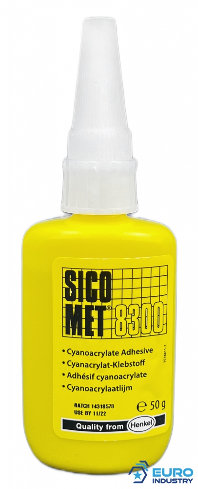 pics/Henkel/sicomet/sicomet-8300-sekundenkeber-cyanacrylat-klebstoff-von-henkel-dosierflasche-50g-vorne-l.jpg
