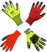 Hi-Vis Working Gloves