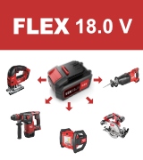 Flex 18.0 V Akku-Werkzeuge