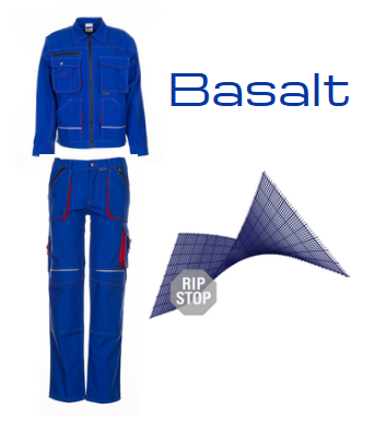 Basalt® Ripstop fabric and spacious pockets