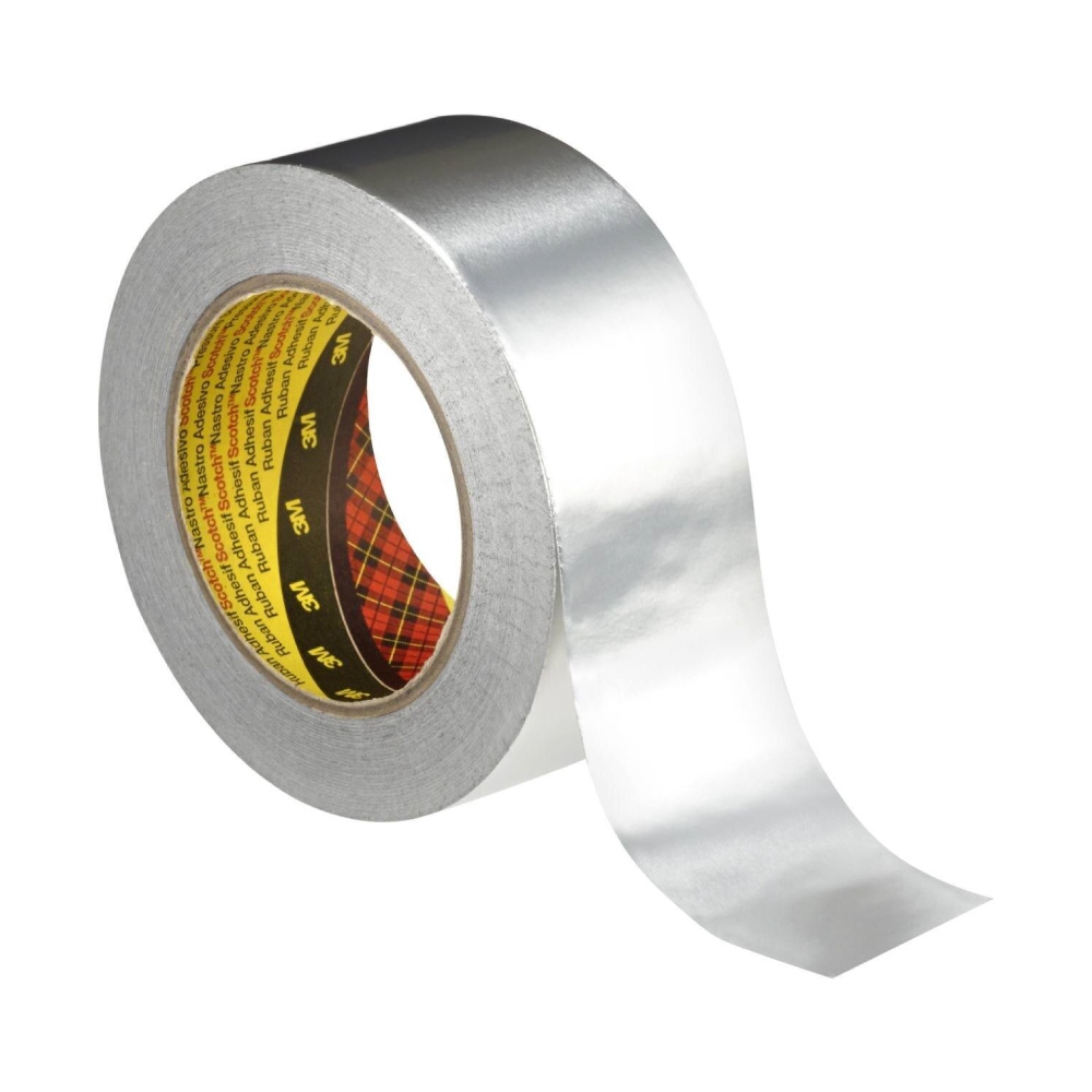 3M Aluminum foil tape 431 silver 75mm x 55m x 0,09mm - online purchase ...