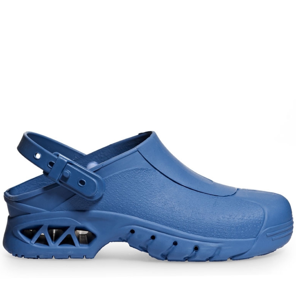 Abeba 9610-42 123 Chaussures sabot autoclavable Taille 42 Bleu 