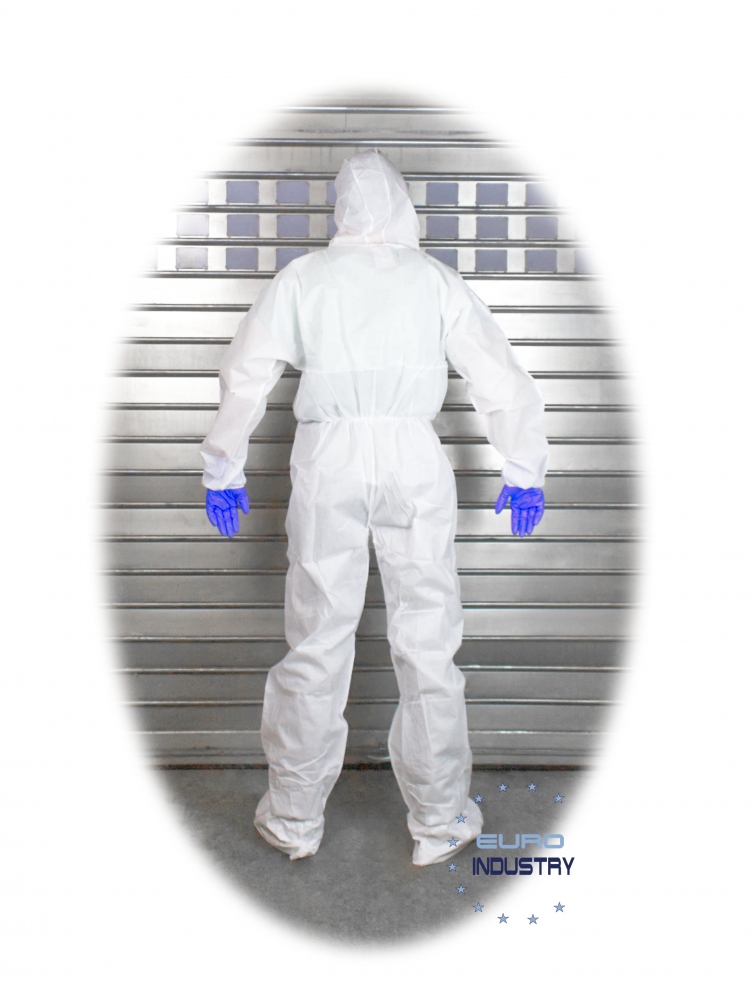 M,L,XL,3X WATERPROOF COVERALL.'THE DRY ONE' HAZMAT 200 DENIER DOUBLE SLEEVED 
