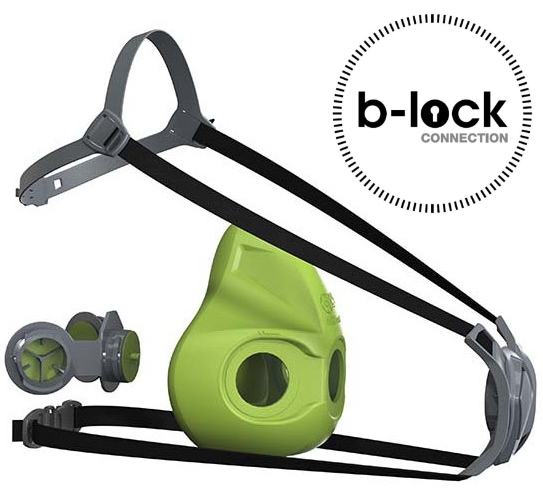 pics/BLS/bls-4000-serie-bayonett/4100-lackiermaske/bls-4000-atemschutz-halbmaske-bajonett-b-lock-detail.jpg