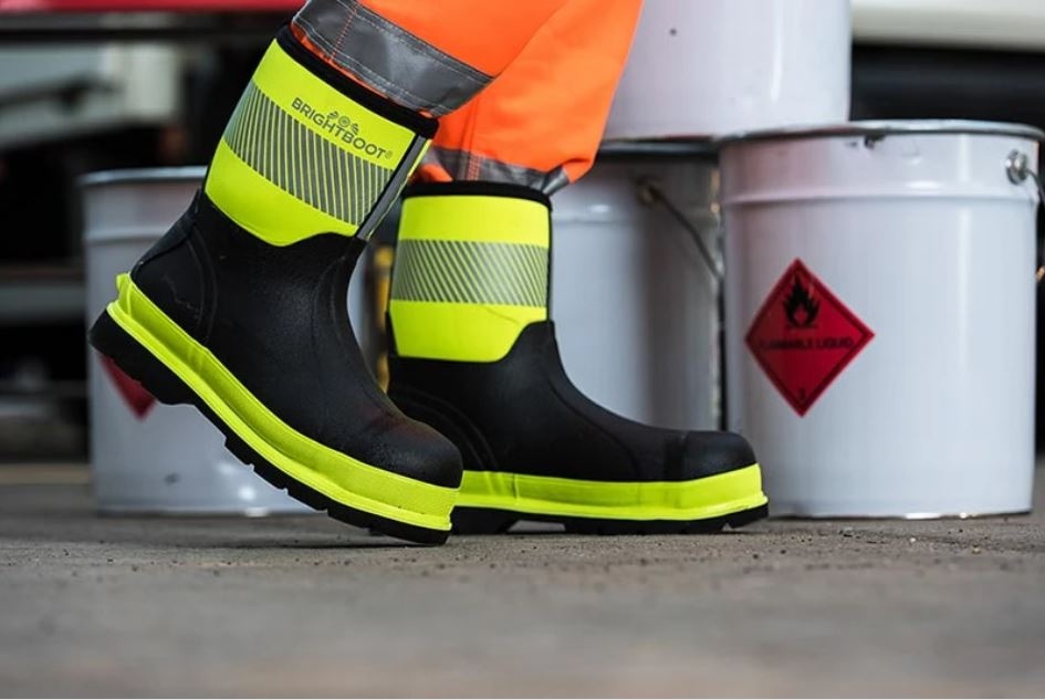 high visibility boots