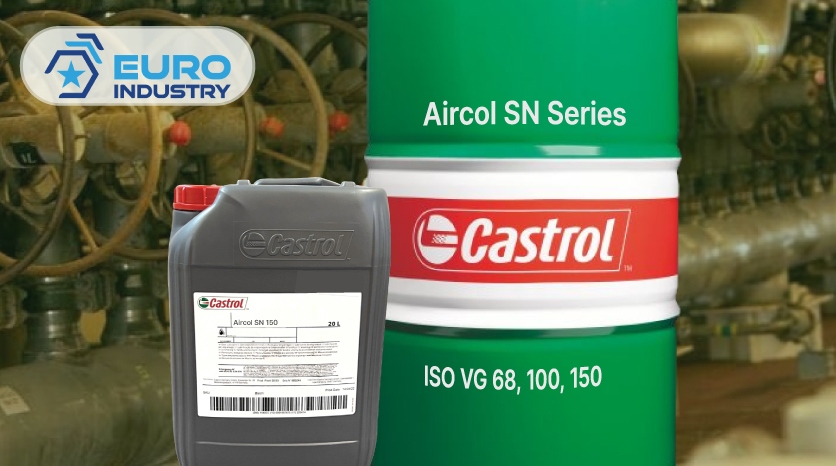 Castrol Aircol SN 100 Synthetic air compressor lubricant 20L canister ...