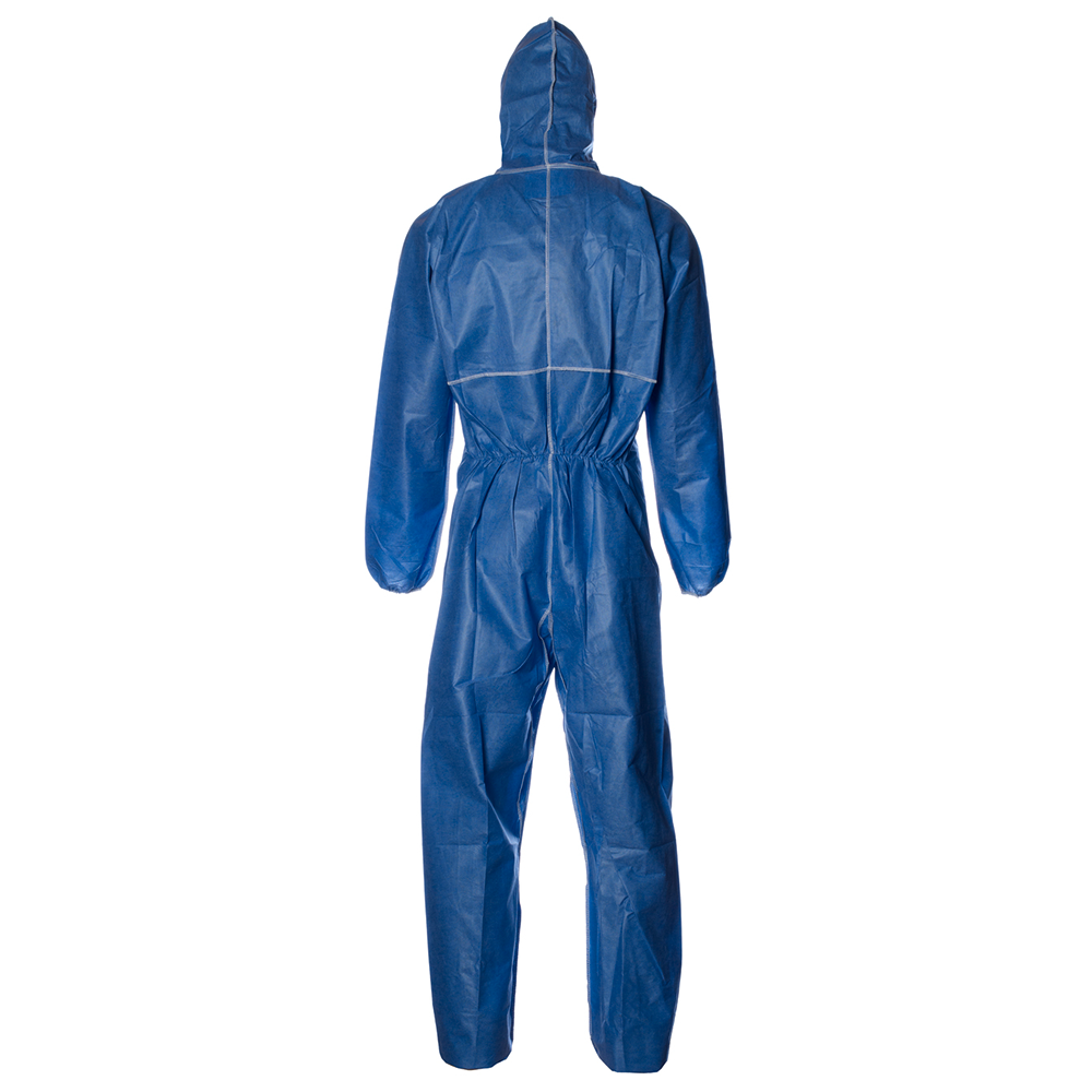 DuPont Proshield 10 CHF5 Breathable Polypropylene Blue Hooded Coverall CE Type 5 