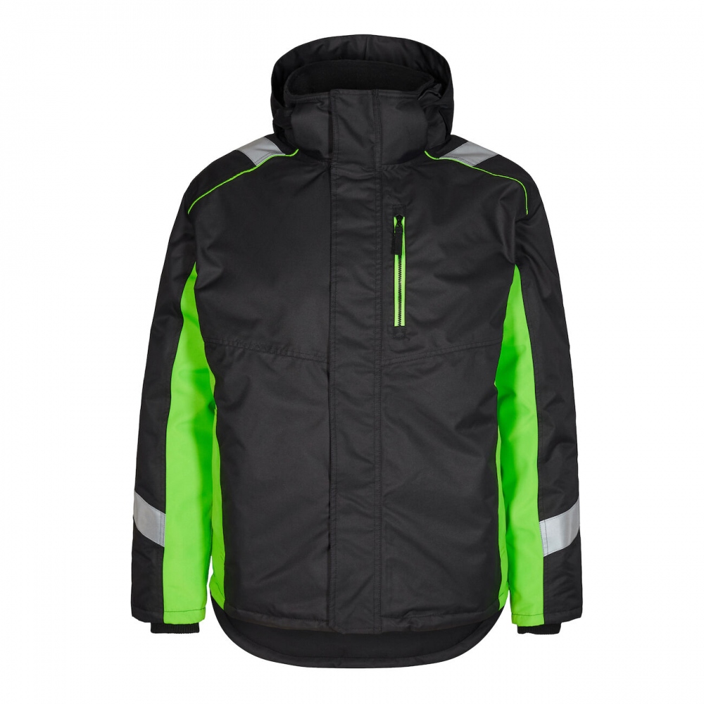 pics/Engel/workwear/engel-cargo-1871-354-winter-jacket-black-green-front.jpg