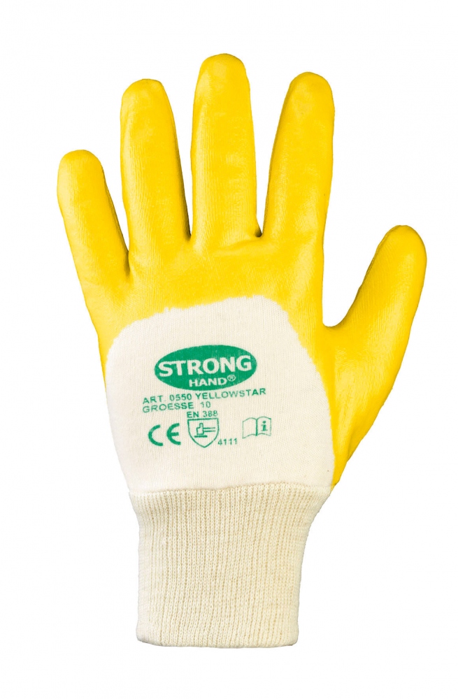 gelb 0119 Gr.12 Stronghand Mammut *RESTPOSTEN* Handschuhe