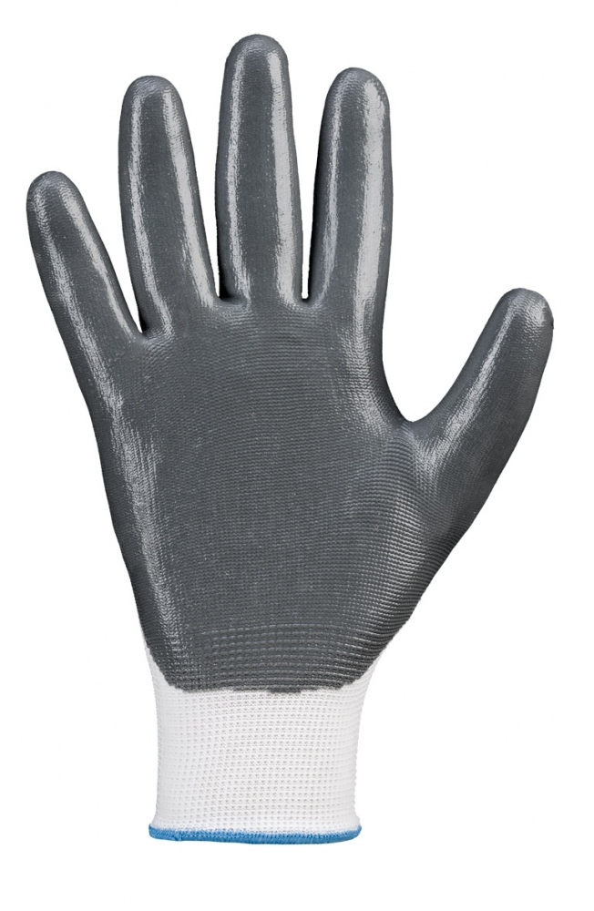 Arbeitshandschuh Handschuhe Nitril grau Wuhan Stronghand® Gr.9 
