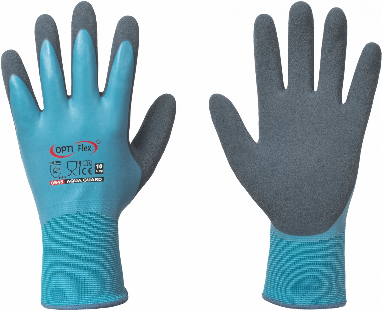OPTI Flex® 0545 Aqua Guard Latex Working Gloves For Food Industry - online  purchase