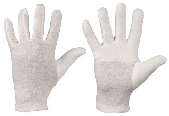 Baumwoll Trikot Handschuhe Größe 9 schwere Ausführung 