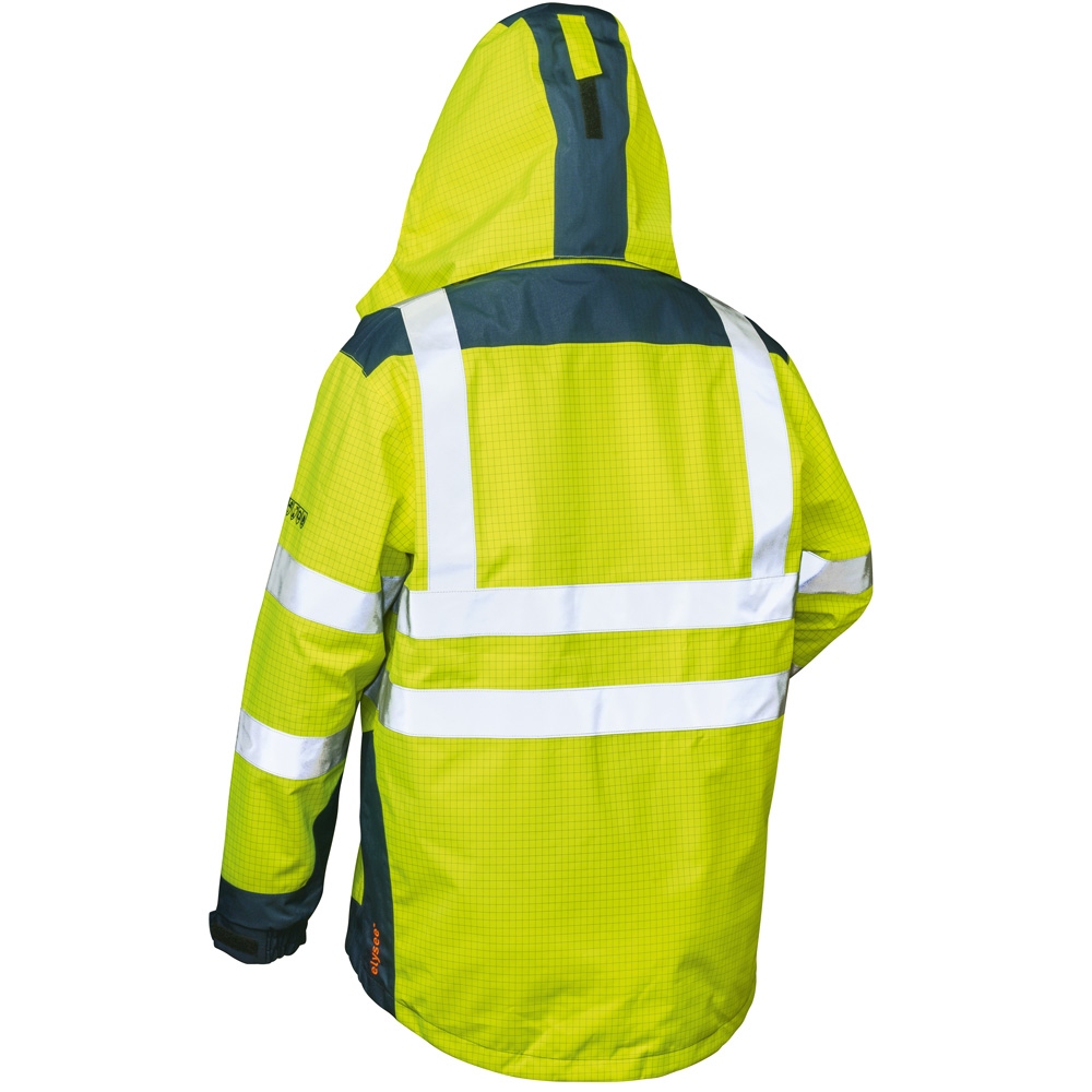 Multi-norm Hi Vis Jacket 3-in-1 convertible yellow/navy, Elysee 23415 ...