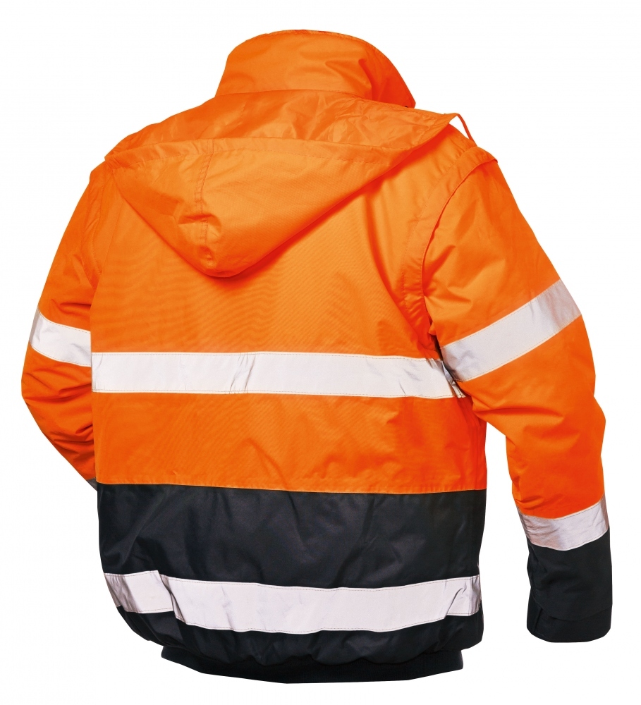 Hi vis bomber jacket & vest bottom navy orange S-3XL, Safestyle 23543 ...