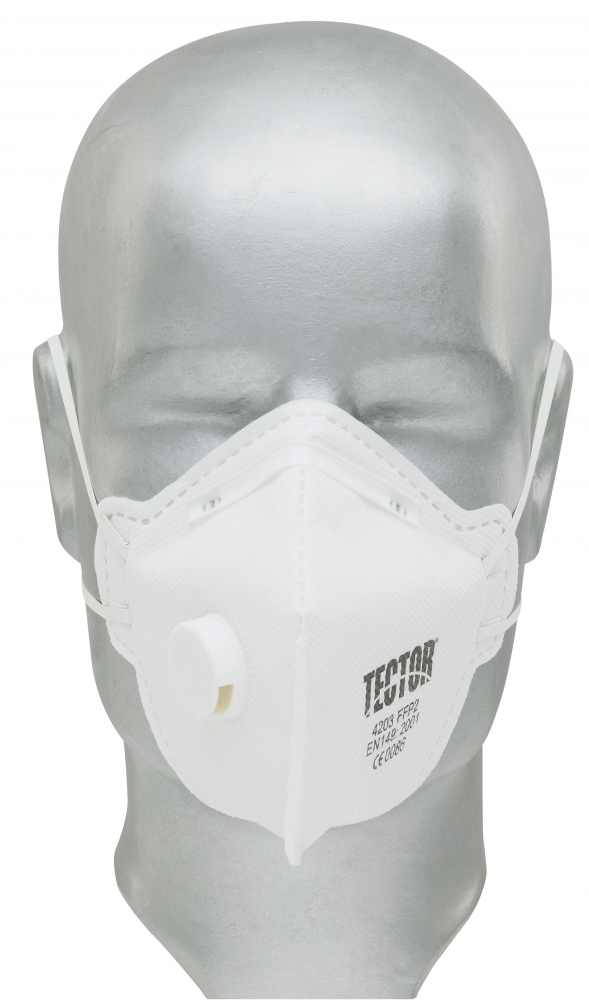 Masque à poussière FFP2 avec soupape