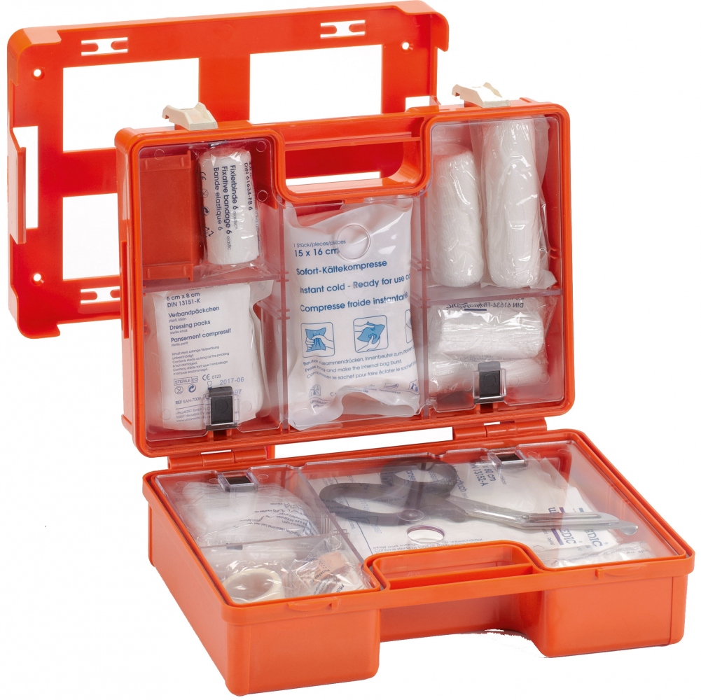 Vera Equipment of the first aid kit DIN 13157 Plus - merXu - Negotiate  prices! Wholesale purchases!