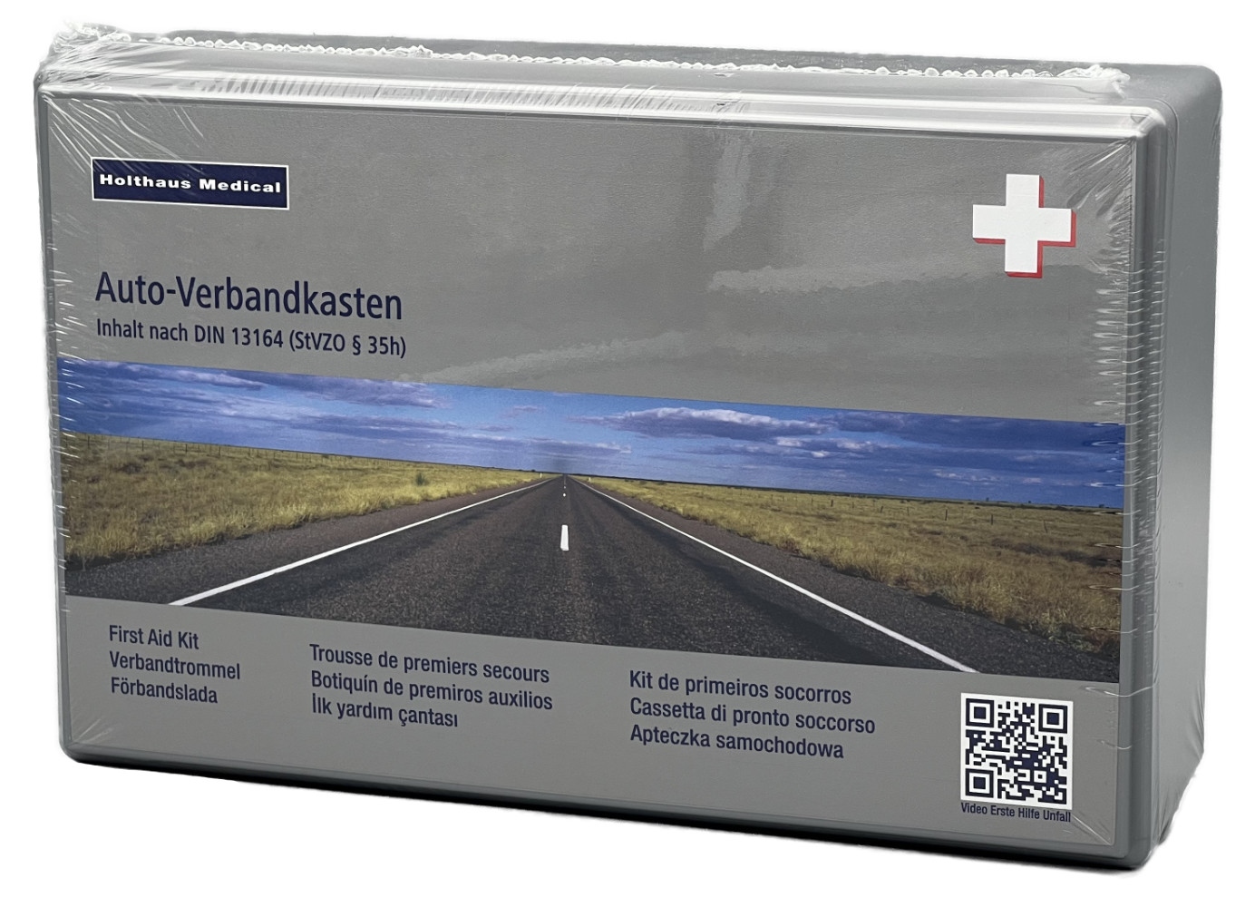 Silber KFZ-Verbandskasten Auto - Holthaus Medical