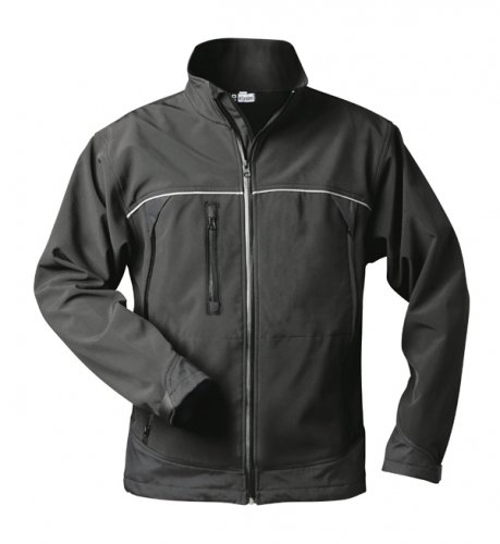 Elysee 20001 ALPHA Softshell jacket Black - online purchase | Euro Industry