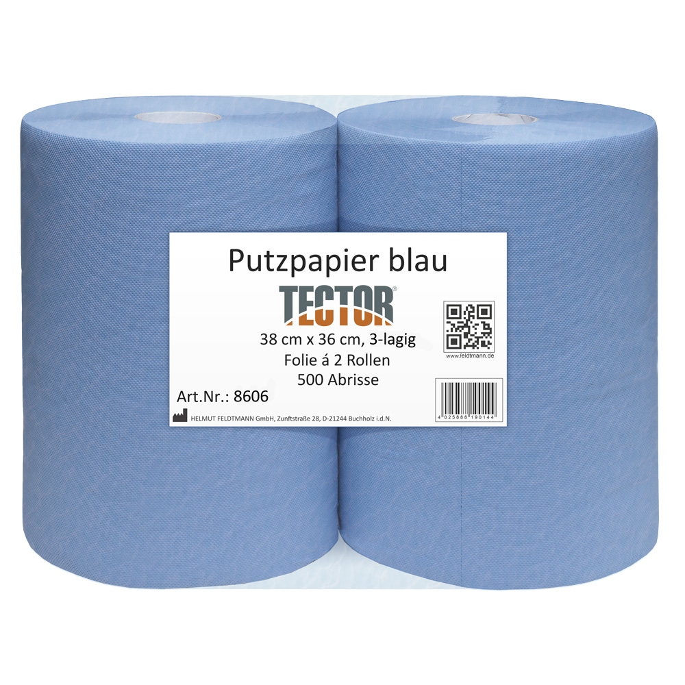 pics/Feldtmann/tector/tector-8606-three-ply-paper-rolls-of-500-sheets-38-36cm-for-cleaning1.jpg