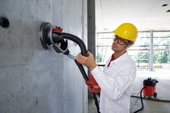 Flex 355 755 Concrete Giraffe Grinder For Walls And Ceilings