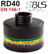 RD40 universal filter to EN 148-1