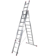 Multipurpose and telecopic ladders