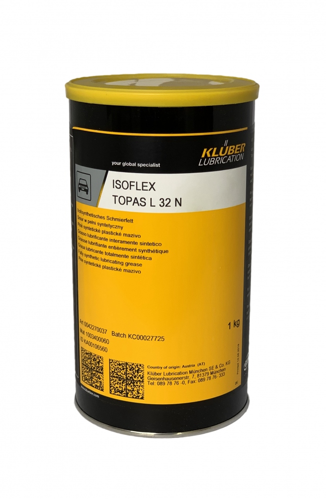 Kluber Isoflex Topas L 32 N Special Low Temperature Grease 1 Kg Online Purchase Euro Industry
