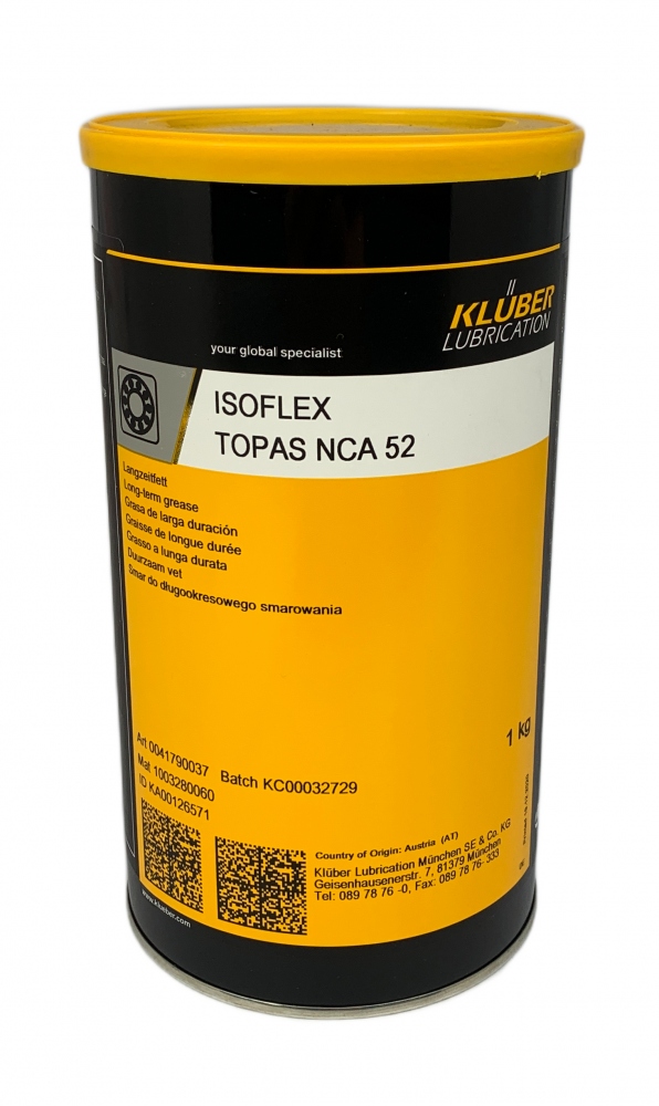 Klüber ISOFLEX Topaze NCA 52 // 400 g synthétique langzeitfett