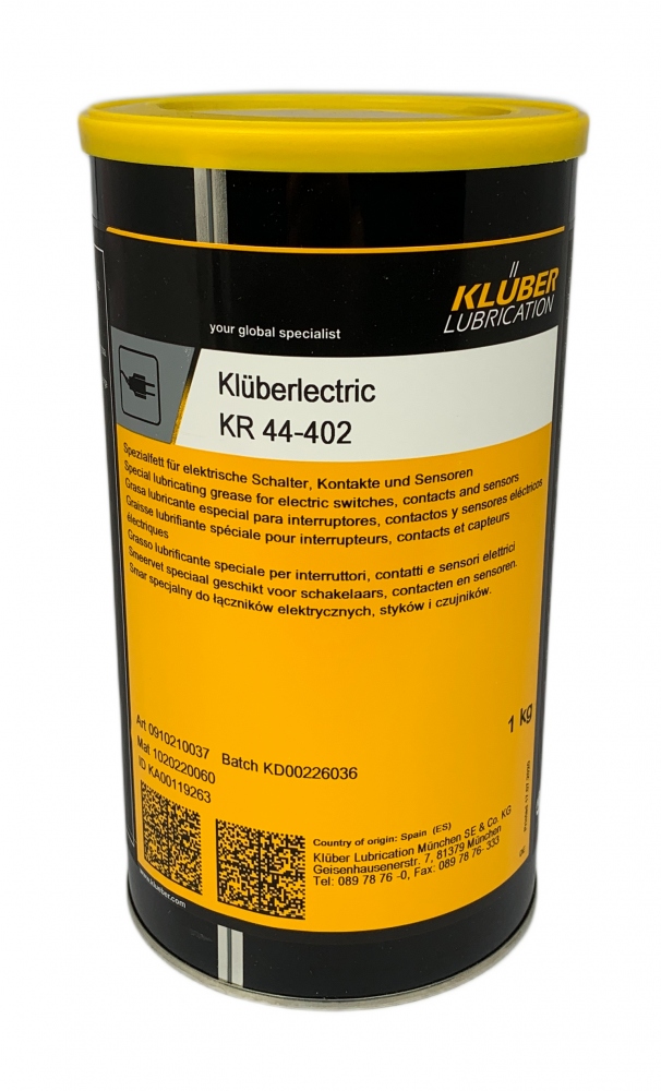 Klüberlectric KR 44-402 Graisse spéciale pour contacts électriques 1kg -  achat en ligne