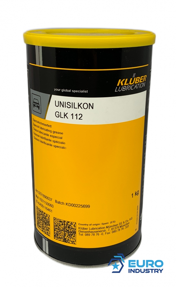 Klüber UNISILKON GLK 112 Graisse lubrifiante spéciale 1kg - achat en ligne