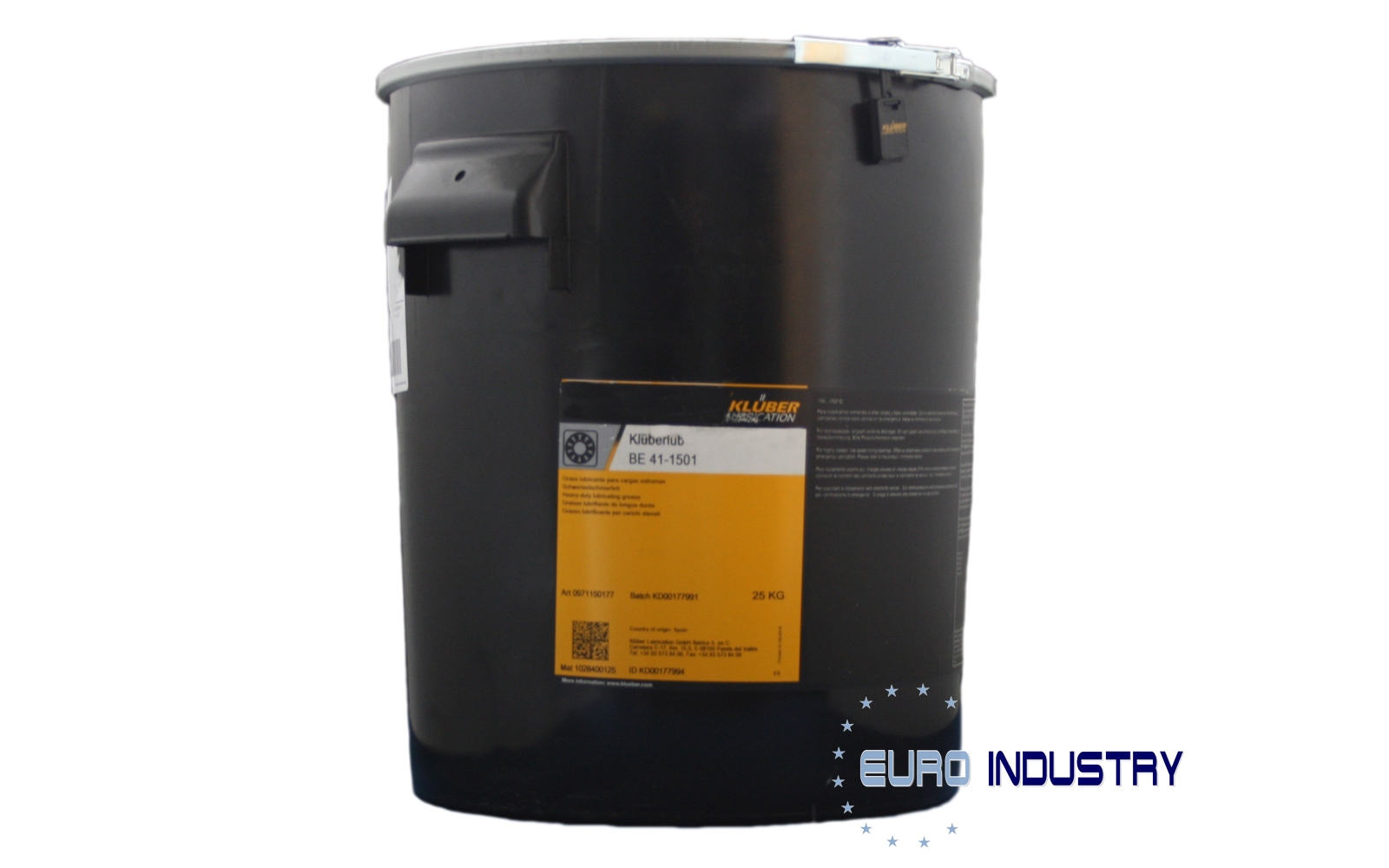 Klüberlub BE 411501 Heavyduty grease for lowspeed rolling 25 kg