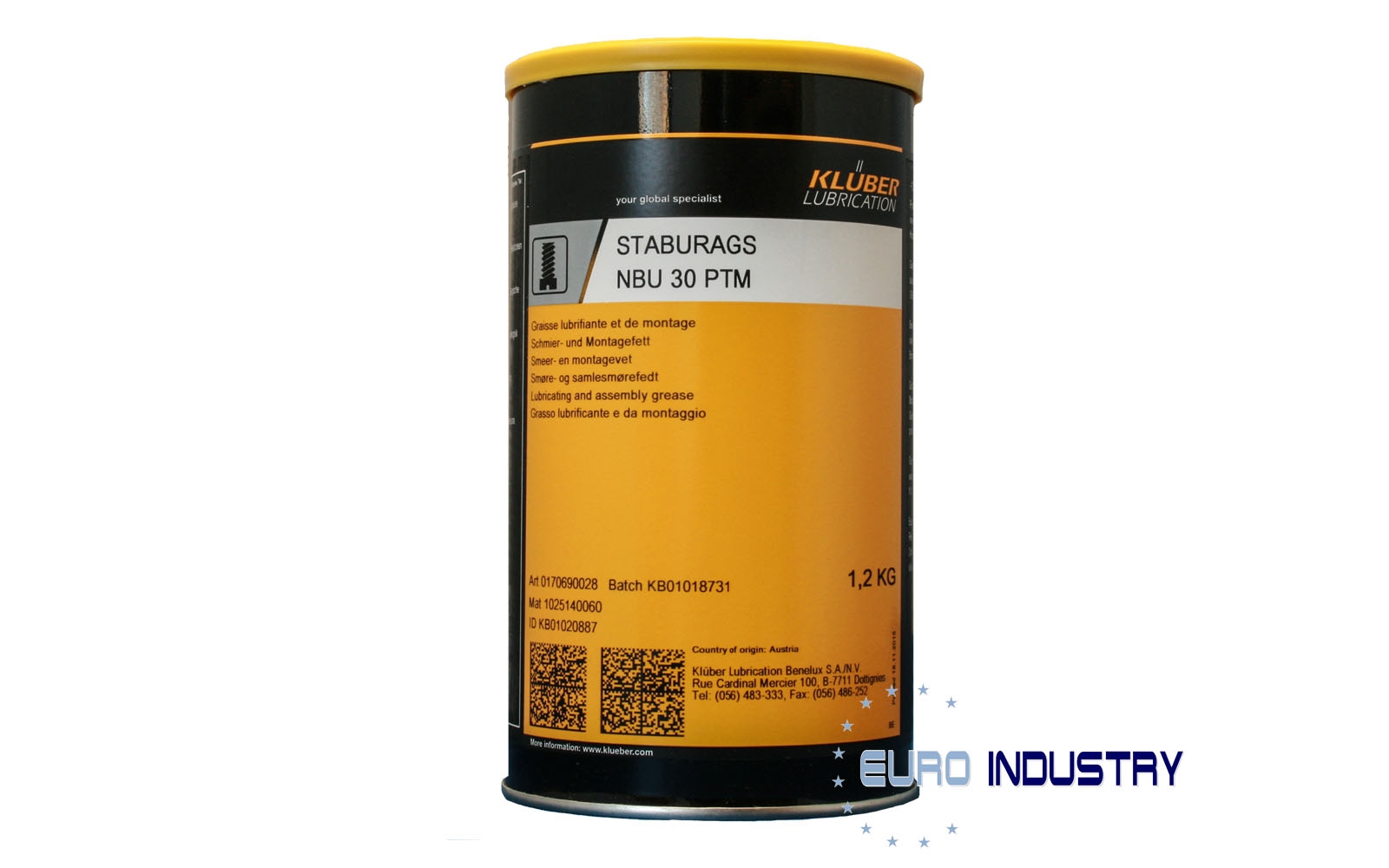 Klüber STABURAGS NBU 30 PTM Lubricating grease 1.2kg can online