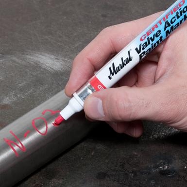 MARKAL Valve Action Feutre peinture pour aciers inox certifié 2-4mm - achat  en ligne