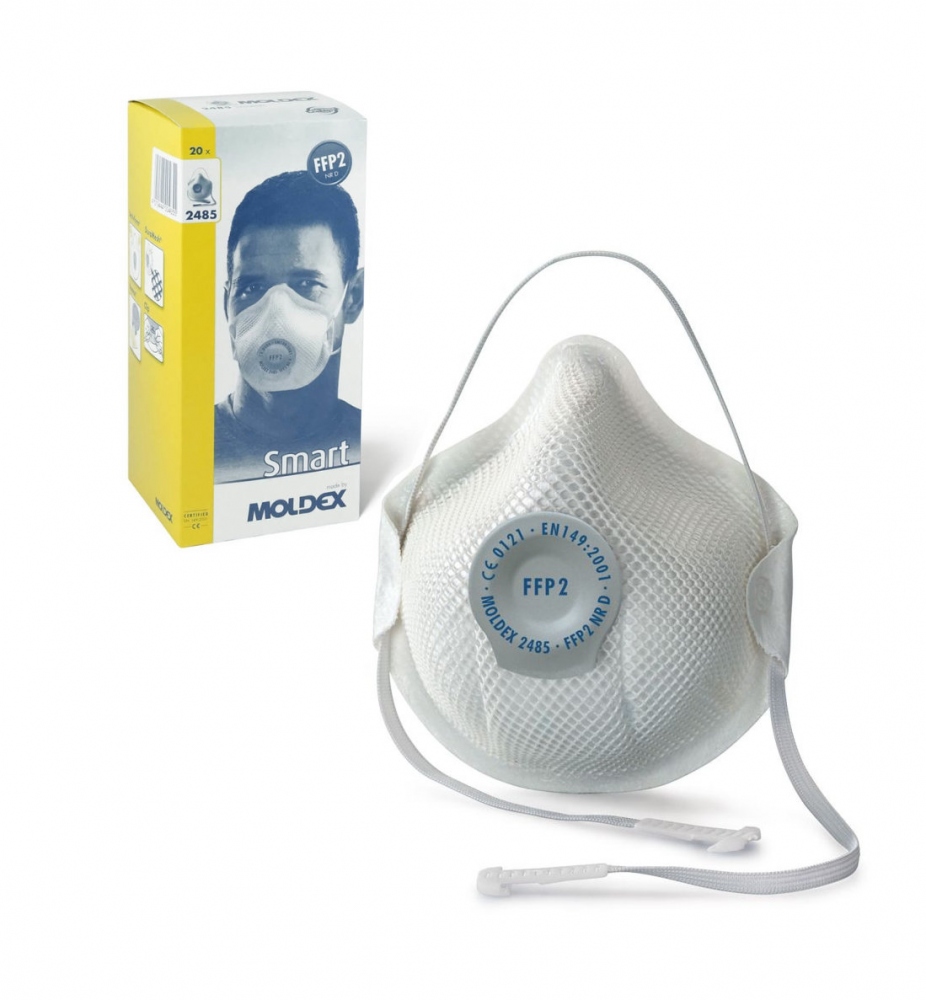 MOLDEX 3305 Masque anti poussière réutilisable avec valve FFP2 R D - achat  en ligne