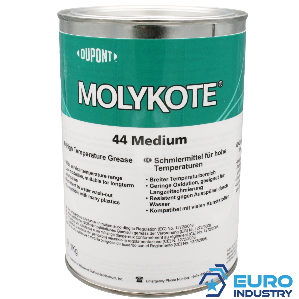 Molykote 44 Medium High-temperature bearing grease NLGI-2 1kg can ...