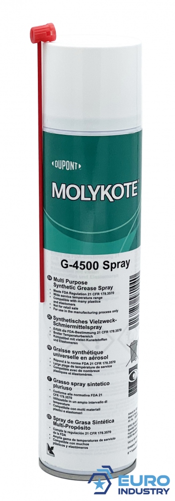 Molykote G 4500 FM Multipurpose Synthetic Grease 400ml Spray Can 