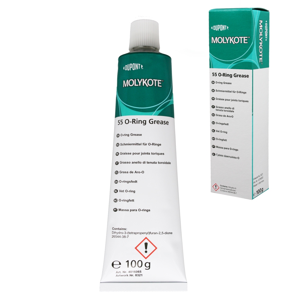 MOLYKOTE® 55 O-Ring Grease (Graisse joints toriques) - Molykote Lubrifiants