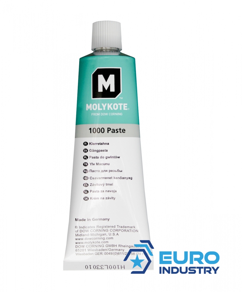 Molykote 1000 Solid lubricant paste for metall joints 100g tube - online  purchase | Euro Industry