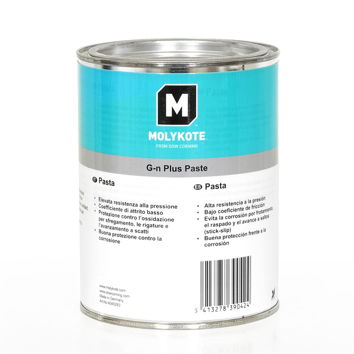 Molykote G N Plus Solid Lubricant Paste For Assembly 1kg Tin Online Purchase Euro Industry