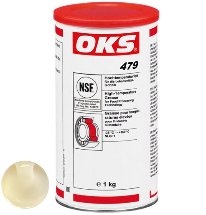 OKS 479 Hochtemperaturfett für die Lebensmitteltechnik 1kg Dose