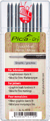spécial-réparation mines 4050 Pica-marqueur pica-Dry ® Graphite-mine pour menuisiers 20 st 