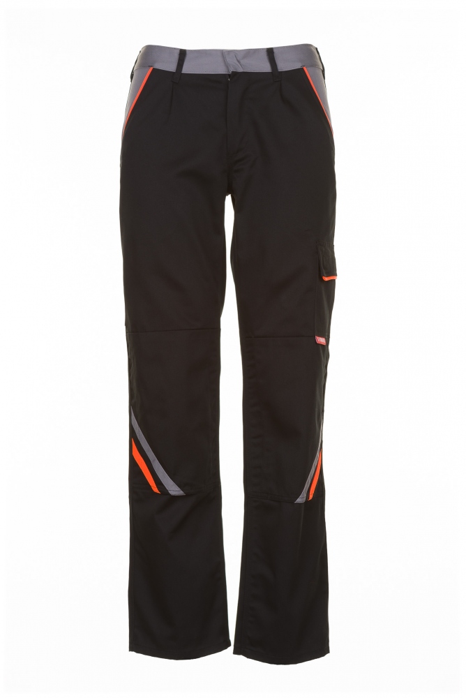 pics/Planam/2421/planam-2421-visline-work-trousers-black-orange-zinc-front.jpg