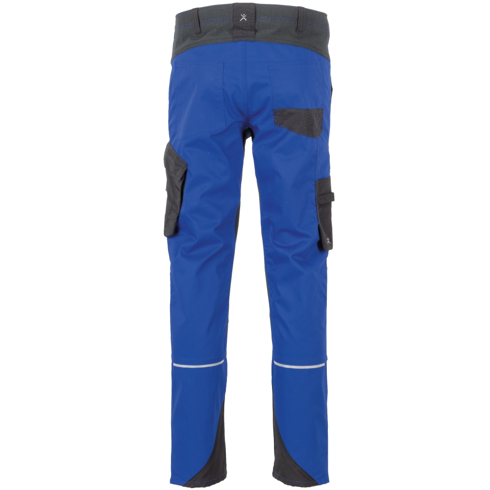 Planam 6402 NORIT Men's work trousers royal blue-black - online ...