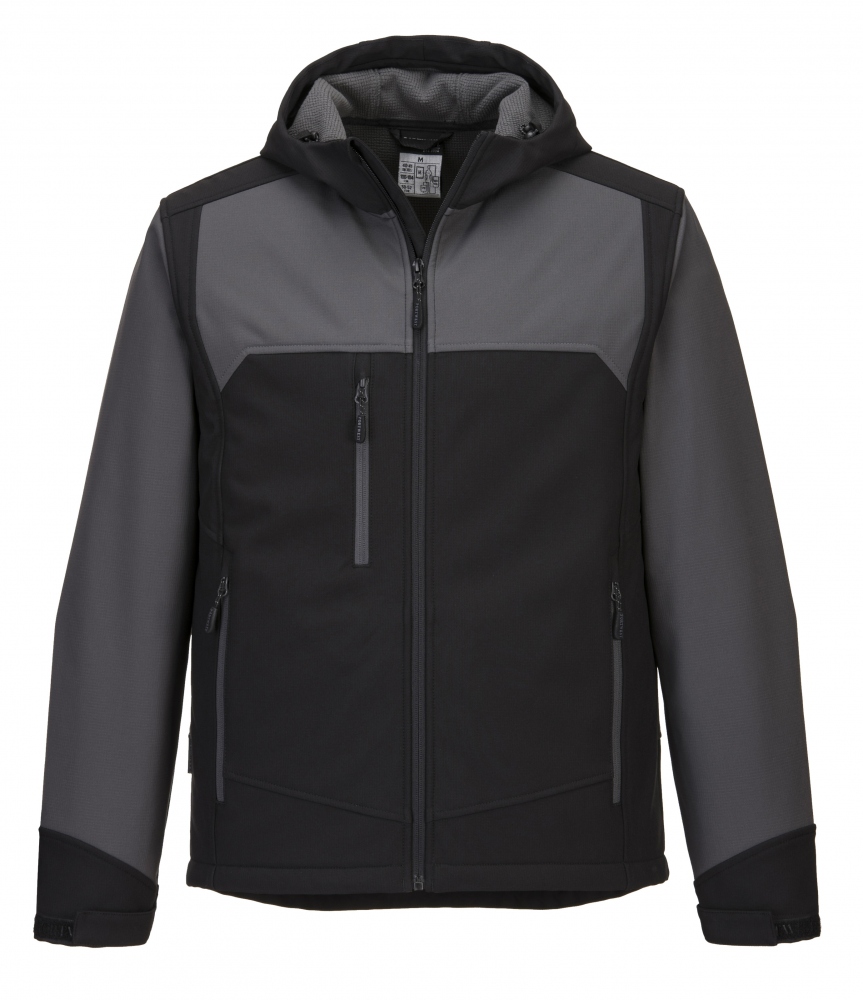 pics/Portwest/Jacken/portwest-kx362bgy-sporty-hooded-softshell-jacket-gray-black.jpg