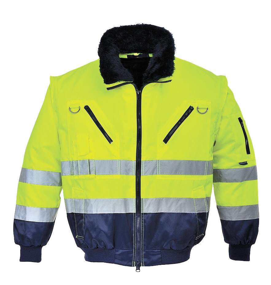 pics/Portwest/high-visibility-clothes/bomber-jackets/portwest-pj50nvr-high-visibility-bomber-jacket-4-in-1-class-3-jaune-navyblue.jpg